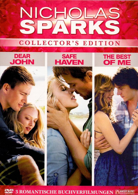 Nicholas Sparks Collectors Edition [CH Import, 3 DVDs] DVD