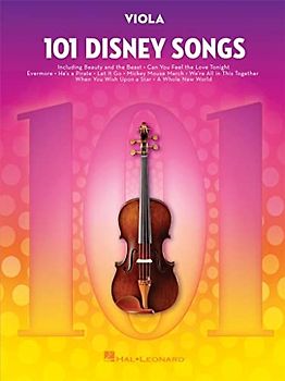 101 Disney Songs -For Viola-: Noten, Sammelband für Viola