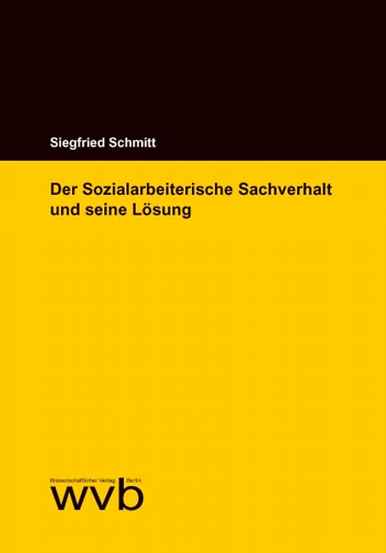 Der sozialarbeiterische Sachverhalt und seine Lösung