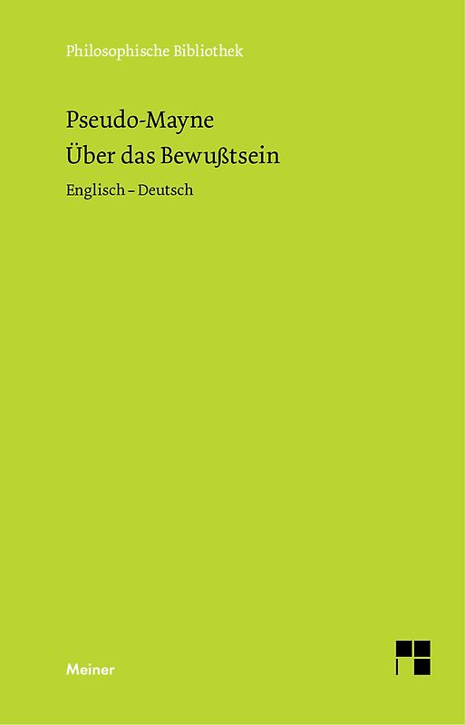 Über das Bewusstsein (1728)