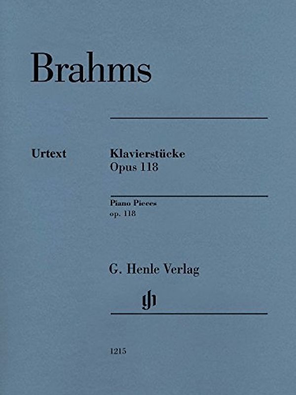 Klavierstücke op. 118 revidierte Ausgabe - Johannes Brahms