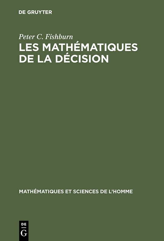 Les mathématiques de la décision