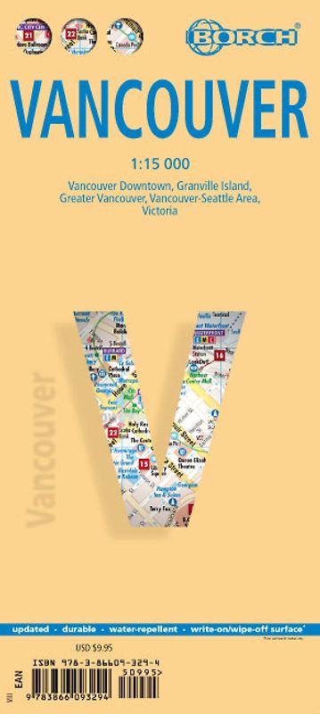 Vancouver, Borch Map