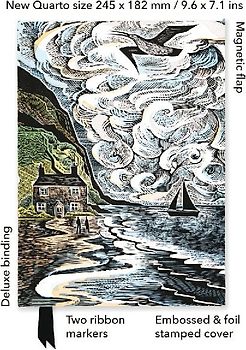 Angela Harding: Curlew Cry (Foiled Quarto Journal)