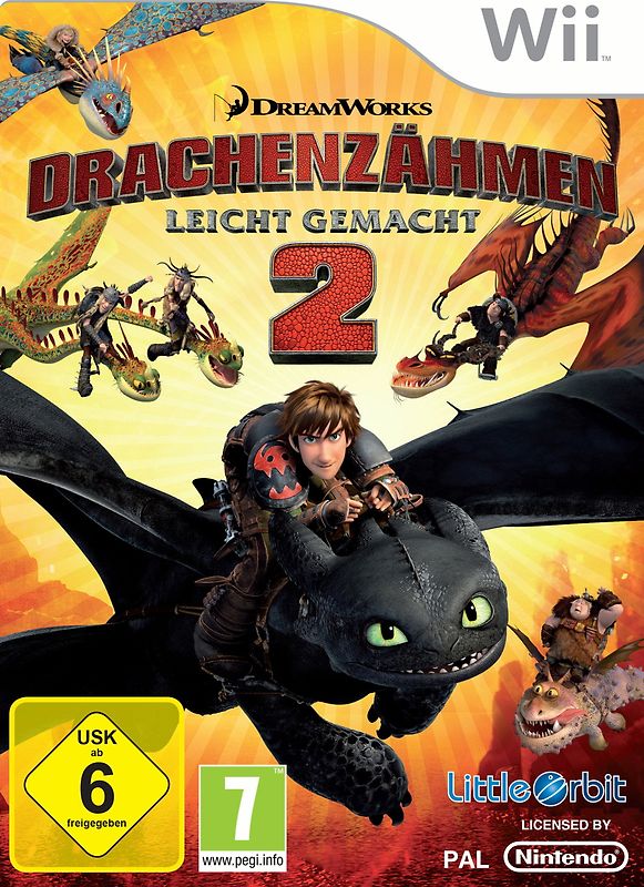 Drachenzähmen leicht gemacht 2 [Software Pyramide] Nintendo Wii