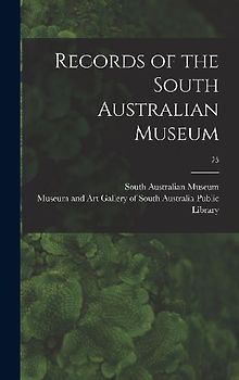 Records of the South Australian Museum; 25