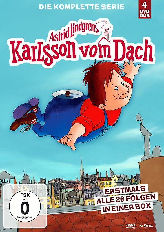 Karlsson vom Dach - Die komplette Serie [4 DVDs] DVD