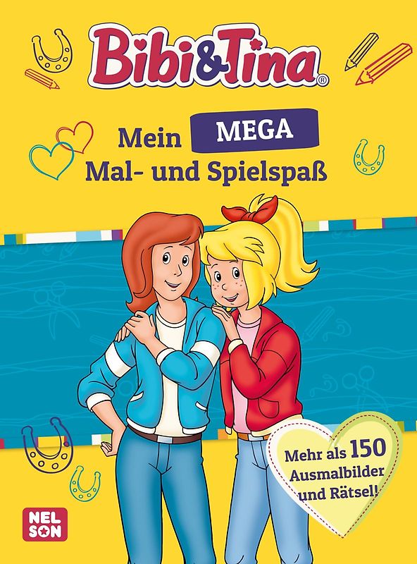 Bibi & Tina: Mein MEGA Mal- und Spielspaß