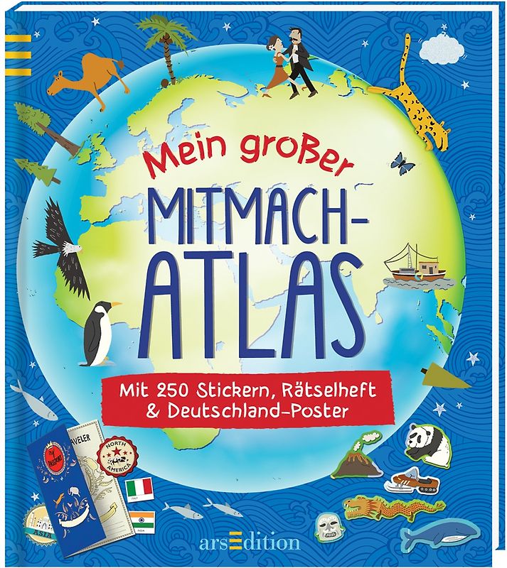 Mein großer Mitmach-Atlas