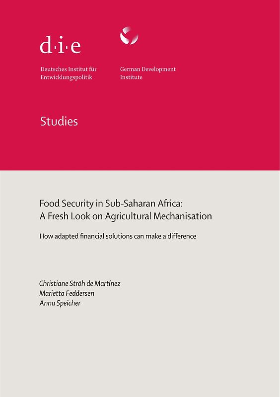 Food security in sub-Saharan Africa