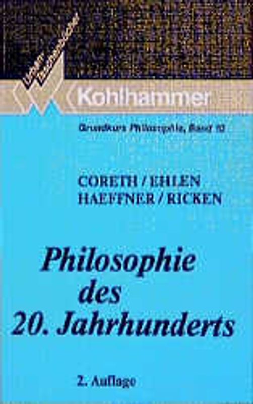 Philosophie des 20. Jahrhunderts