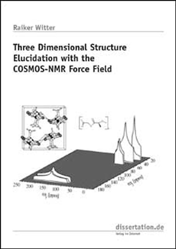 Three Dimensional Structure Elucidation with the COSMOS-NMR Force Field