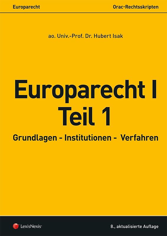 Europarecht I - Teil 1