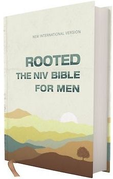 Rooted: The NIV Bible for Men, Hardcover, Cream, Comfort Print
