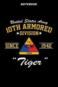 Notebook 10th Ārmōrēd Divisiōn Ārt Ārt: Gifts for Girls:6" x 9", over 100 pages / Lined Journal,Financial,Notebook Journal,Organizer,Daily