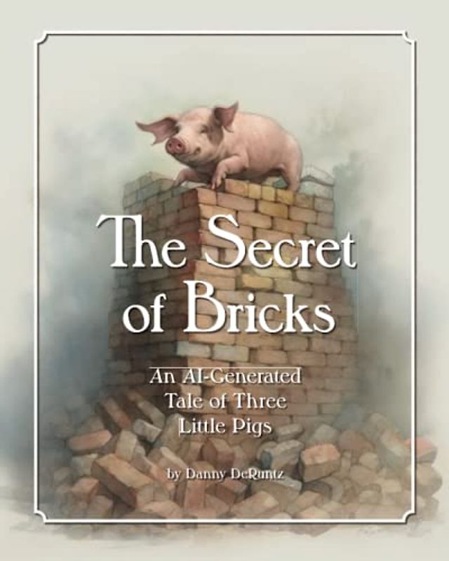 The Secret of Bricks: An AI-Generated Tale of Three Little Pigs