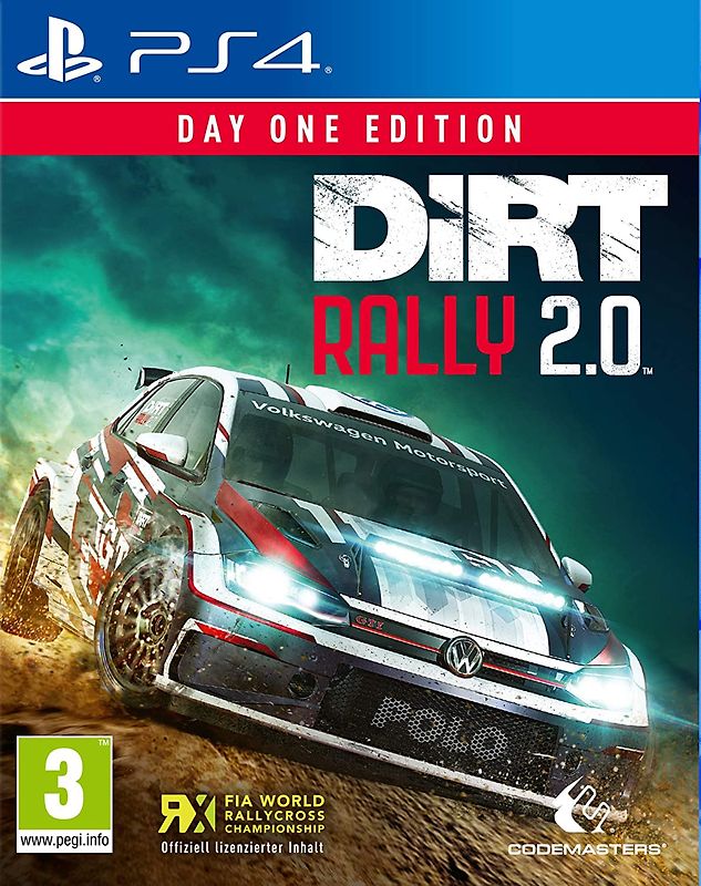 DiRT Rally 2.0 [Day One Edition, EU Import] PlayStation 4