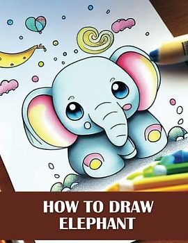 How to Draw Elephants for Kids: Learn to Draw and Color Your Favorite Elephants in Easy Steps!