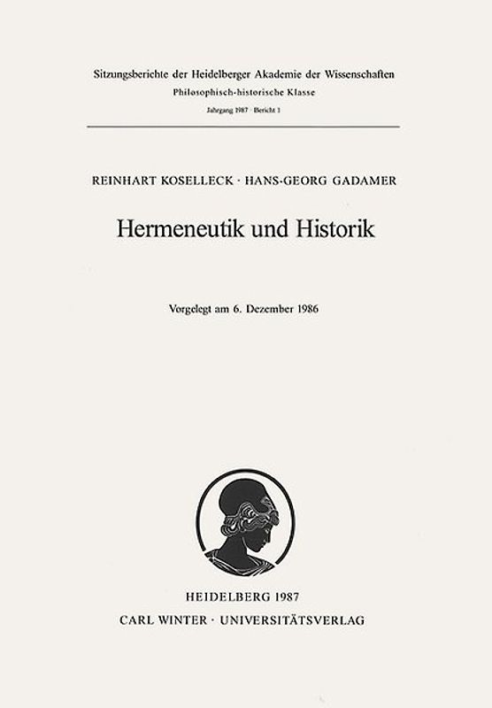Hermeneutik und Historik