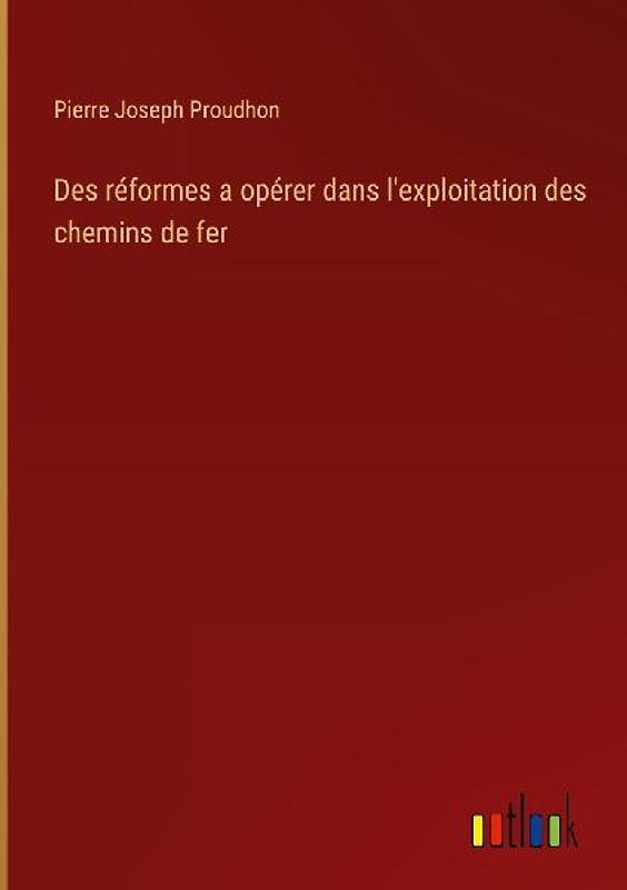 Des réformes a opérer dans l'exploitation des chemins de fer