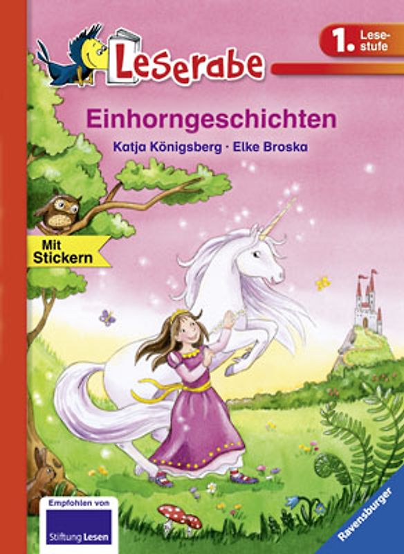 Einhorngeschichten - Leserabe 1. Klasse - Erstlesebuch für Kinder ab 6 Jahren
