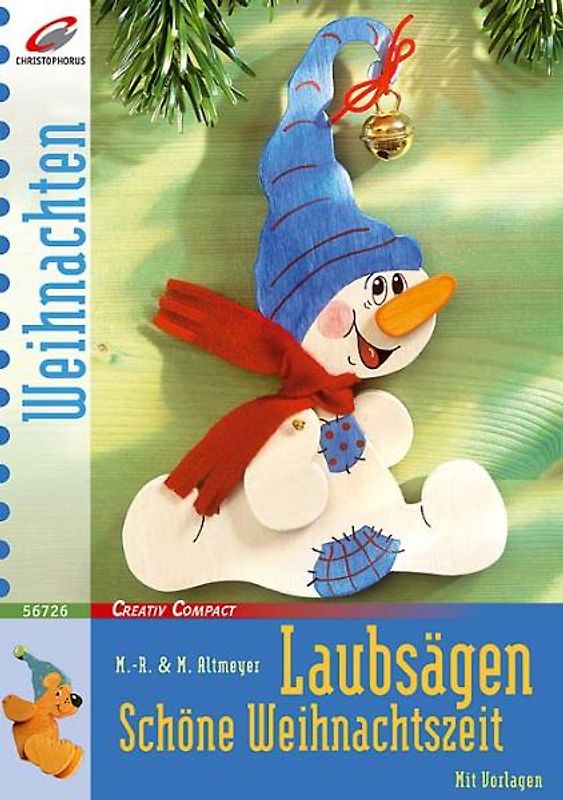 Laubsägen. Schöne Weihnachtszeit