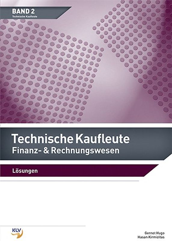 Technische Kaufleute Finanz- und Rechnungswesen