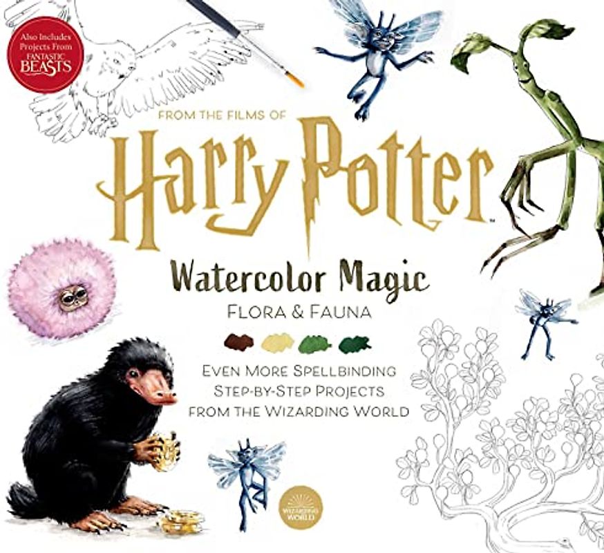 Harry Potter: Watercolor Magic: Flora & Fauna