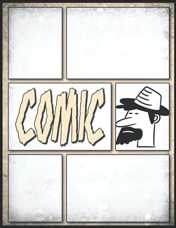 Comic Zeichnen Für Anfänger: Großes leeres Comic-Buch Zeichnen Sie Ihre eigenen Comics für Mädchen und Jungen im Alter von 9-12 Jahren mit kreativen ... Comics, Anime und Manga zeichnen und kritzeln