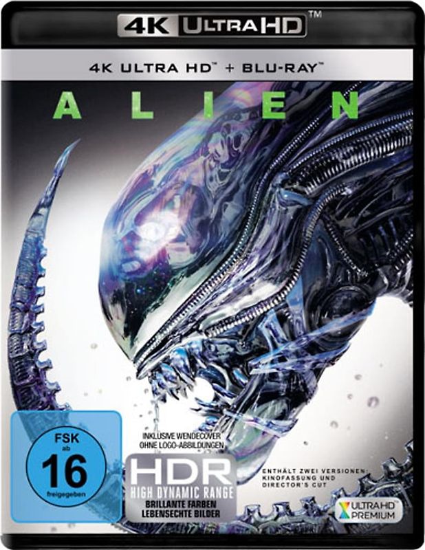 Alien - Das unheimliche Wesen aus einer fremden Welt [inkl. Blu-ray] 4K Ultra HD Blu-ray