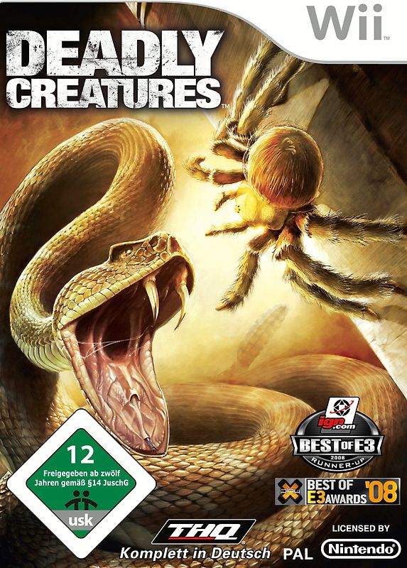 Deadly Creatures Nintendo Wii
