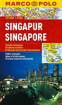 MARCO POLO Cityplan Singapur 1:15 000