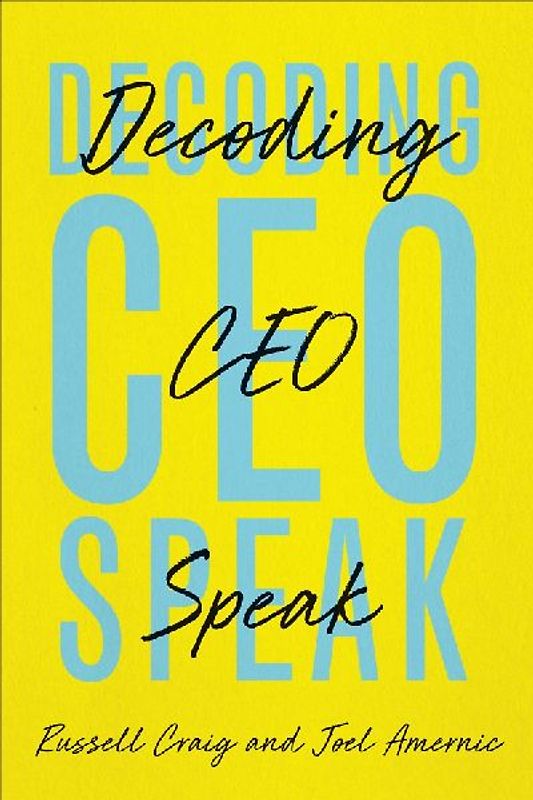 Decoding Ceo-Speak