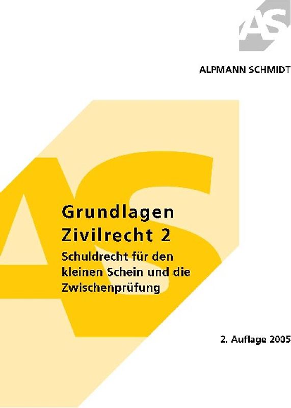 Grundlagen Zivilrecht 2
