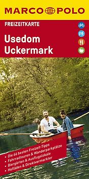 MARCO POLO Freizeitkarte 9 Usedom, Uckermark 1:100.000