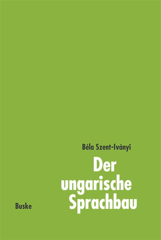 Der ungarische Sprachbau