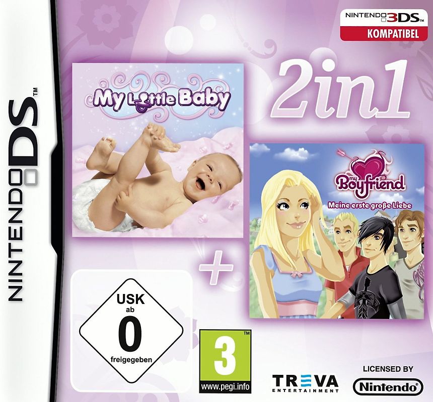 My Little Baby + My Boyfriend: Meine erste große Liebe [2in1 Bundle] Nintendo DS