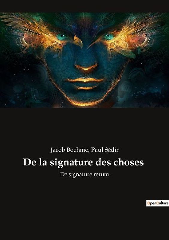 De la signature des choses
