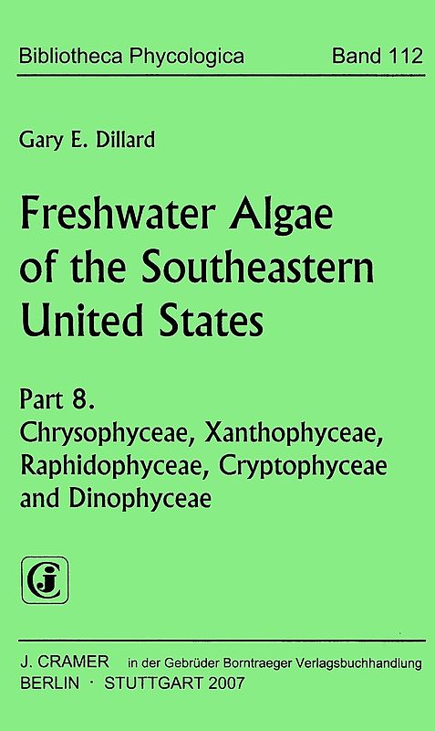 Freshwater Algae of the Southeastern United States, Part 8