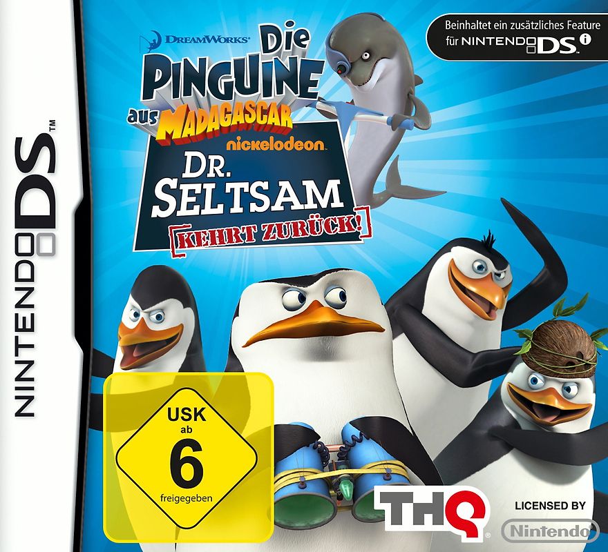 Die Pinguine aus Madagascar: Dr. Seltsam kehrt zurück Nintendo DS