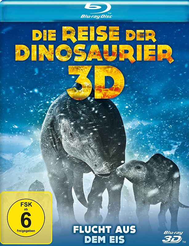 Die Reise der Dinosaurier 3D - Flucht aus dem Eis 3D Blu-ray Disc