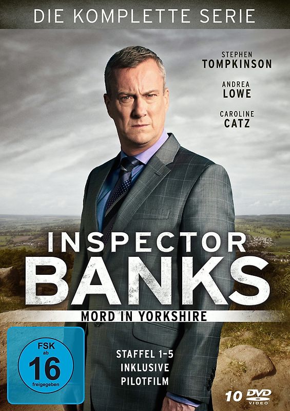 Inspector Banks - Mord in Yorkshire: Die komplette Serie [10 DVDs] DVD