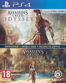 Assassin's Creed Odyssey / Assassin's Creed Origins [2 Discs, EU Import] PlayStation 4