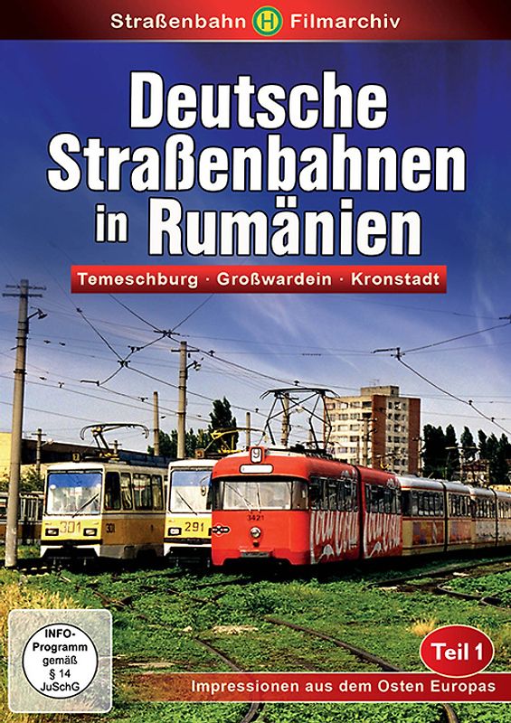 Deutsche Strassenbahnen in Rumaenien (Teil 1) DVD