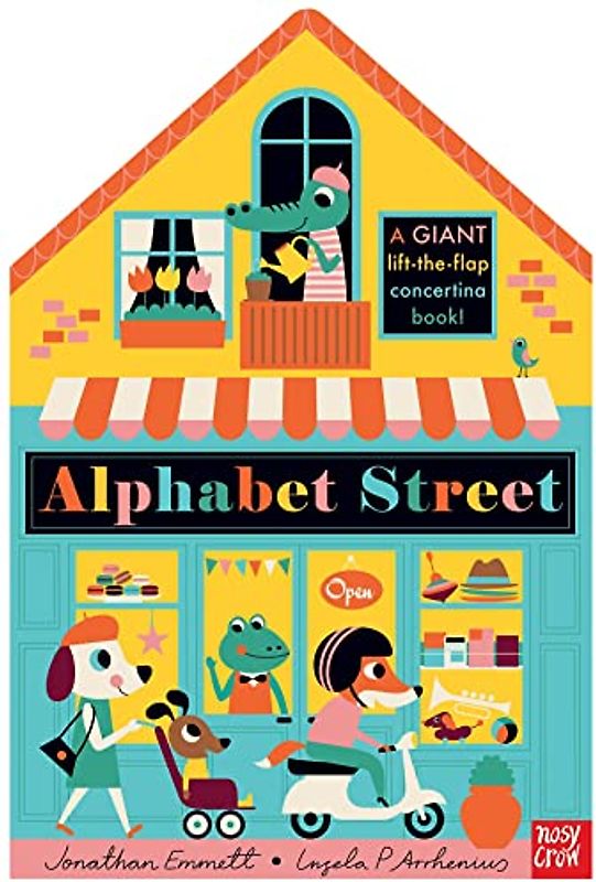 Alphabet Street: A Giant Lift-the-Flap Concertina Book!