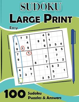 Large Print Sudoku Puzzle Book: Engaging Brain Teasers for All Skill Levels: Big-Print Sudoku Puzzle Book: Hours of Fun and Logic