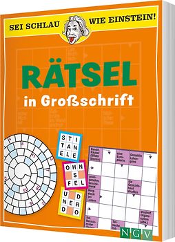 Sei schlau wie Einstein! - Rätsel in Großschrift