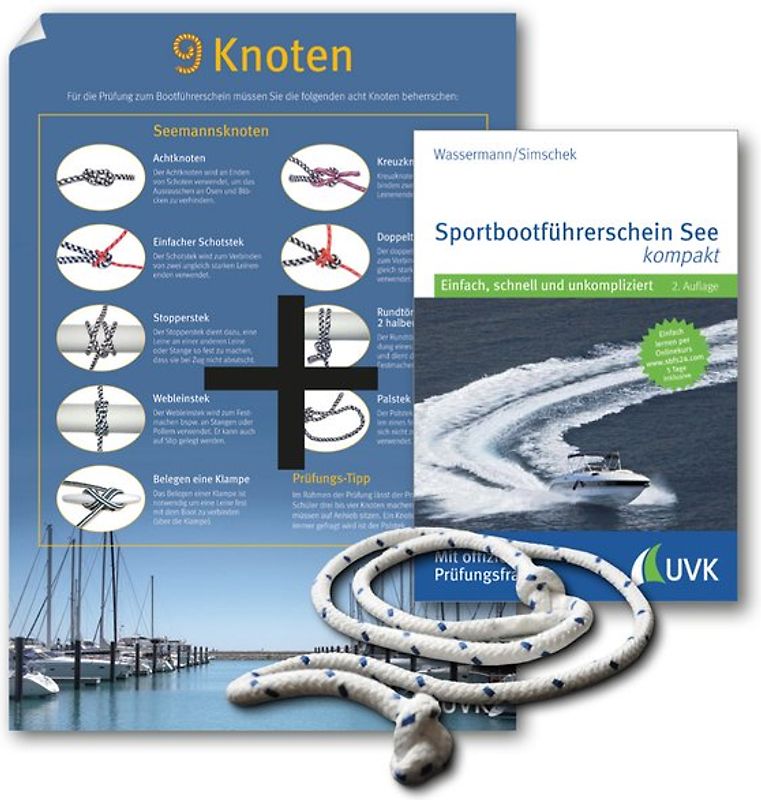 Leinen los-Paket: Sportbootführerschein See