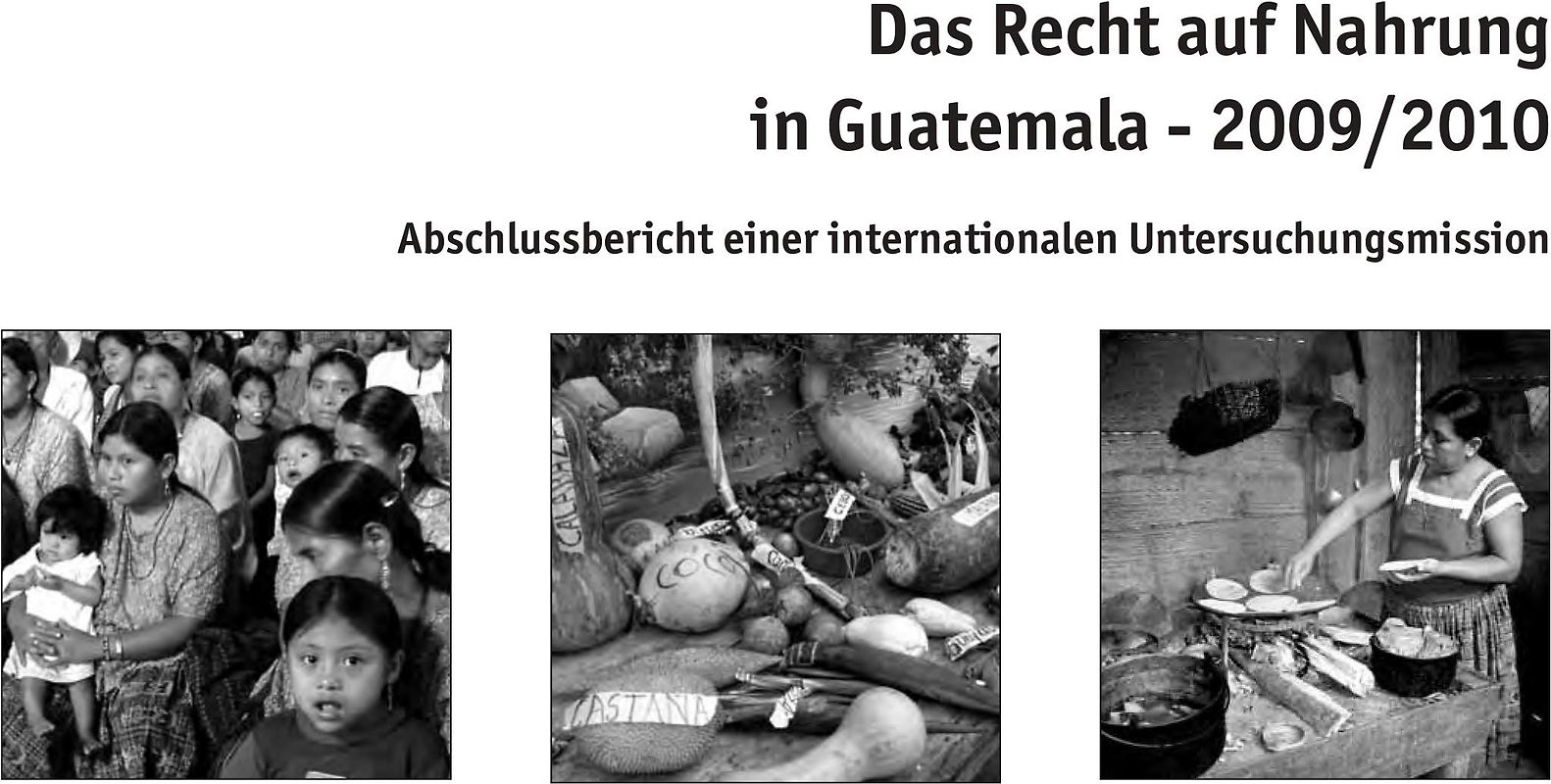 Das Recht auf Nahrung in Guatemala. 2009/2010