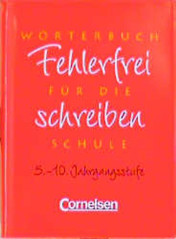 Fehlerfrei schreiben / Bayern